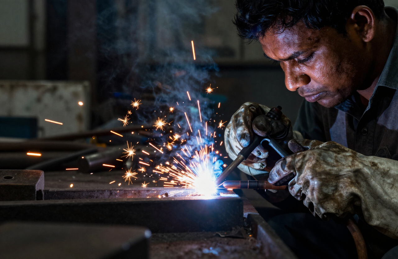 SMAW (Arc) Welding — 1G to 4G